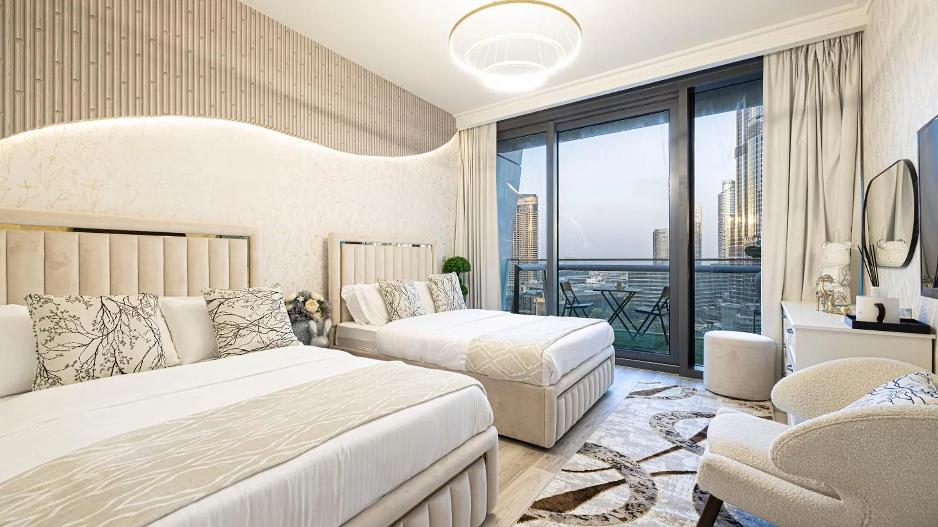 Elite Class 2Br Luxe Burj Khalifa View Big Living Room Dubai Apartamento