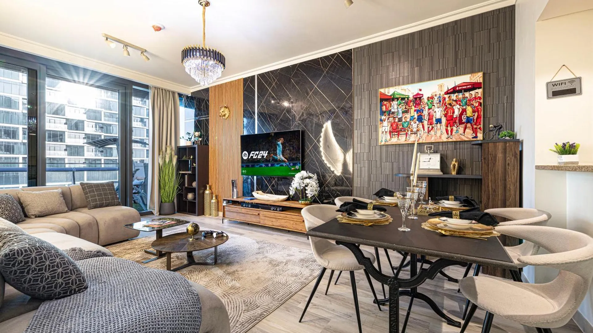 Apartamento Elite Class 2Br Luxe Burj Khalifa View Big Living Room Dubai